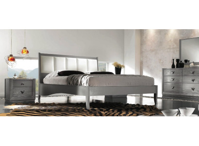Dormitorio Cama Mesita de noche Camas Madera Grupo Doble Diseño Conjunto Juego de 3 piezas.