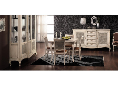 Muebles Grupo de decoración Juego de mesa + 4 sillas 5 piezas. Conjunto de mesa de comedor Comedor