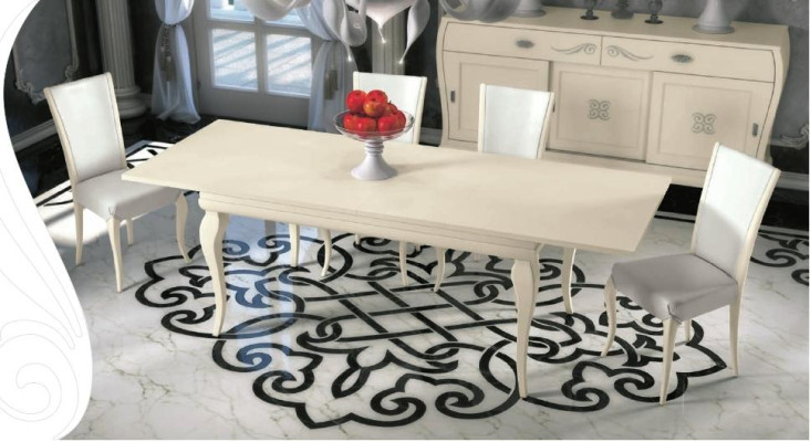 Comedor mesa silla Cena Mesa Diseño Grupo Mesas Madera Moderno Set 5 piezas.