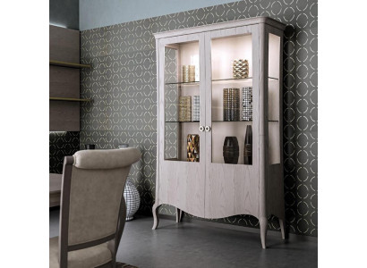 Armario de cristal Aparador de salón Vitrina Aparador de comedor Armarios de madera Muebles