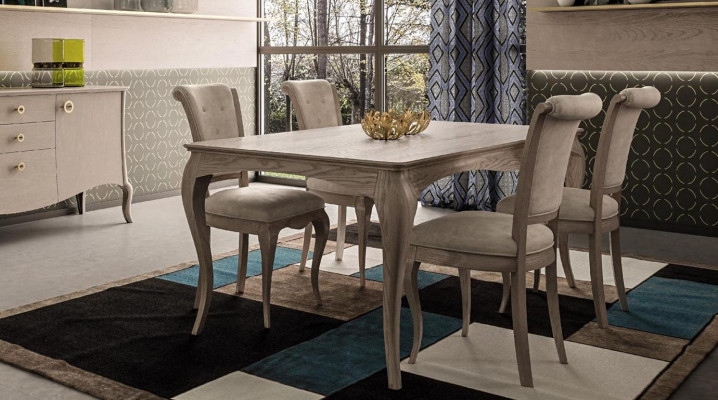 Mesa de comedor Conjunto de comedor Muebles Grupo de mobiliario Mesa + Juego de sillas 6 piezas Set 7 piezas.