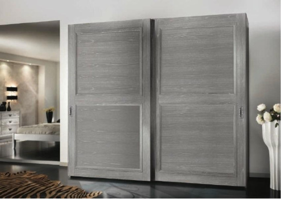 Armario con puertas correderas, armarios de madera modernos muebles decoración