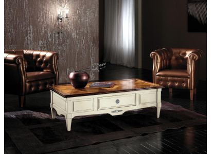 Mesas de café Mesa de madera de lujo Consolas de mesas Diseño Muebles italianos Vaccari