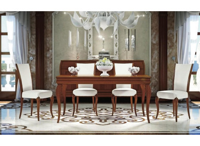 Mesa de comedor de lujo Mesa Mesas Comer Madera Diseño moderno Extensible Comedor Italia