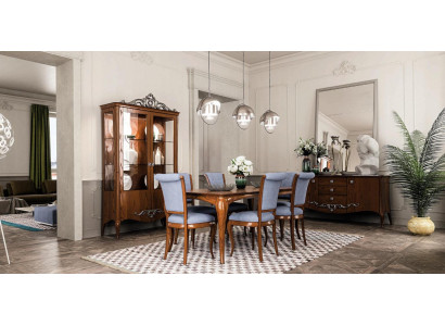 Conjunto de comedor Grupo de comedor Mesa Mesas 9 piezas Juego completo Mesa de comedor 6 sillas Grupo