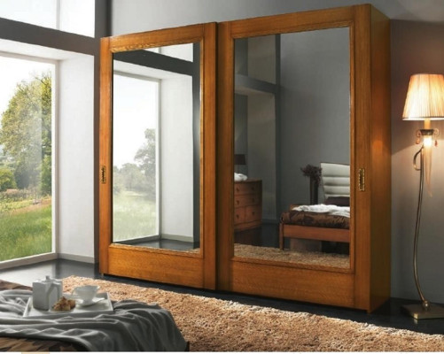 Armario ropero Armario de pared Puertas correderas Armario Armarios Muebles Dormitorio Nuevo