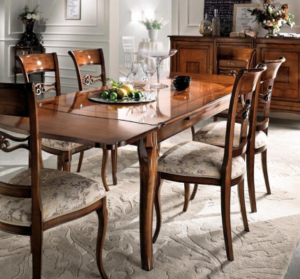Mesa de comedor moderna mesa deslizante diseño madera natural mesa de comedor muebles de madera maciza