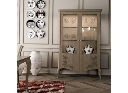 Sala de estar aparador armario de vidrio vitrina aparador de comedor muebles de madera armarios.