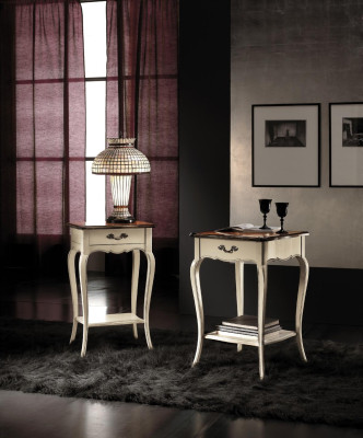 Mesa de teléfono Mesa auxiliar Mesa consola Mesa de flores Mesa de madera Mesas Muebles Nuevo