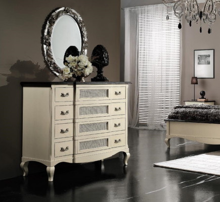 Cómoda de lujo Aparador Art déco Estilo Cómodas de lujo italianas