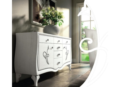 Cómoda xxl Aparador Armario Lujo Cómodas Armario Estantería Consola Muebles Nuevo
