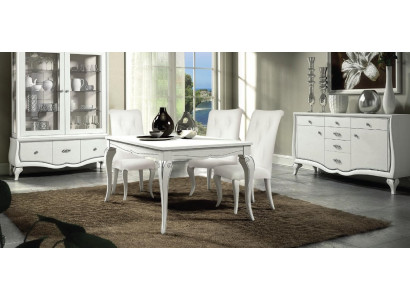 Mesa Madera Mesas Diseño Moderno Comedor Lujo Italia Mesa Extensible