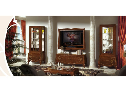 rtv Set Wohnzimmer Vitrine tv Modern Holz Möbel Schrank Stil Gruppe Italienische  rtv Set salón vitrina tv moderno muebles de madera armario estilo grupo italiano