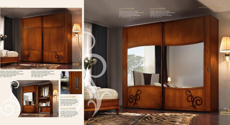 Armario con puertas correderas, armario de dormitorio, armario de pared, armarios de madera, puertas correderas.