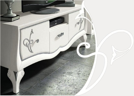 Mueble TV de lujo, armario RTV, aparador, armario de madera para TV, diseño moderno, cómoda nueva.
