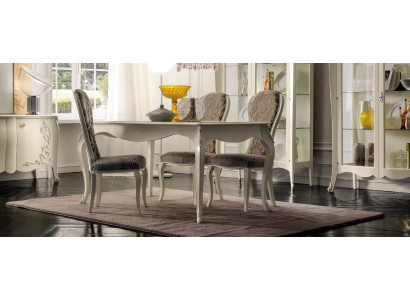Mesa clásica Mesa de madera Barroca Rococó Comedor Mesa real