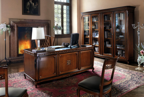 Escritorio de oficina + silla Escritorios Mesa Mesa de madera Silla Mesas Nuevo 3 piezas
