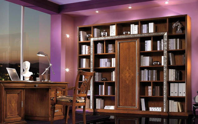 Escritorio de oficina mesa silla armario conjunto muebles de oficina armarios Italia macizo