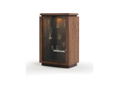 Mueble de lujo de madera vitrina aparador diseño armarios marrón mueble armario nuevo