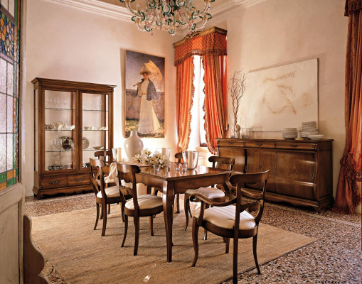 Muebles grupo de mesa + 6 sillas, conjunto de comedor de 7 piezas.