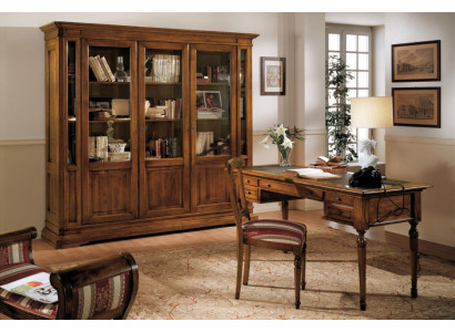 Mesa de oficina de madera, silla, estantería, escritorio, estante, armarios, conjunto de 3 piezas, nuevo.