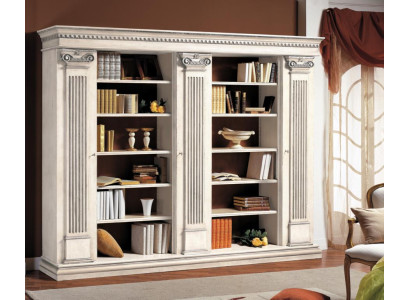 Armario de sala, estantería, madera, armario de oficina, estante, armarios, vitrina, Italia.