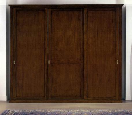 Armario de ropa armario de madera maciza muebles de dormitorio de Italia armario de madera