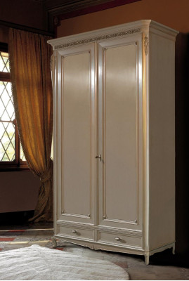 Armario de madera maciza dormitorio masivo en Italia muebles de dormitorio de alta calidad.