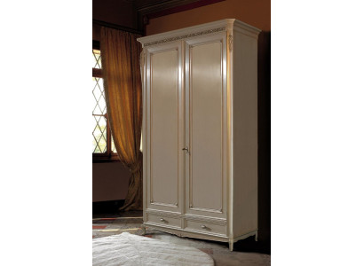 Armario de madera maciza dormitorio masivo en Italia muebles de dormitorio de alta calidad.