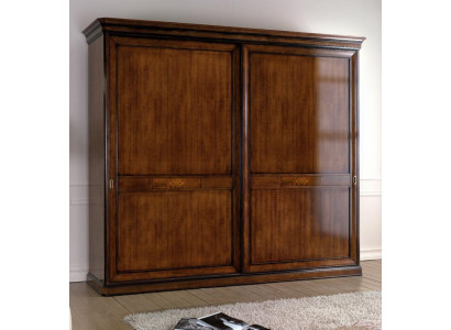 Armario de madera maciza armario de madera armario muebles de dormitorio sólidos de Italia.