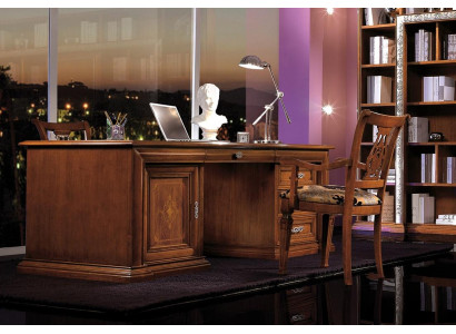 Escritorio Silla Mesas Estudio Mesa Oficina Conjunto de 2 piezas de mesa maciza