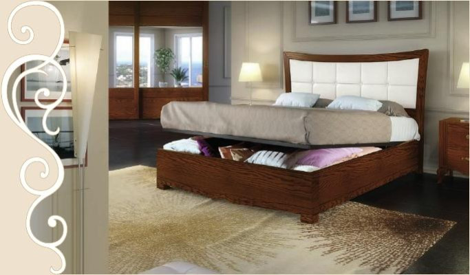 Conjunto de 3 piezas para dormitorio cama mesita de noche grupo de camas muebles de madera.