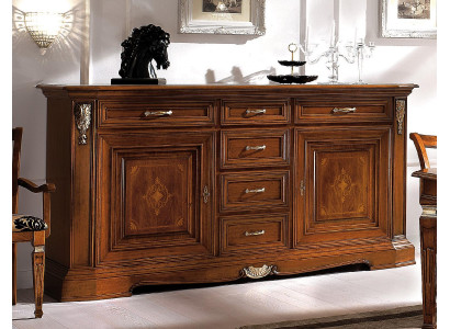 Cómoda clásica Cómoda Aparador Muebles de madera Armarios Aparador arredoclassic