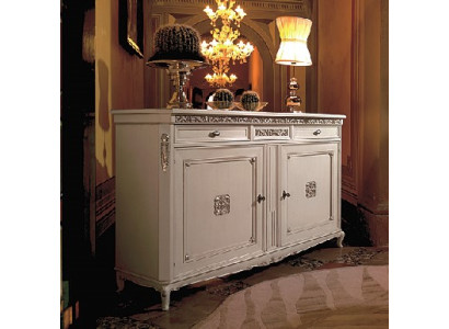Clásica cómoda estilo antiguo Sideboard cómodas armario Aparador Blanco Nuevo