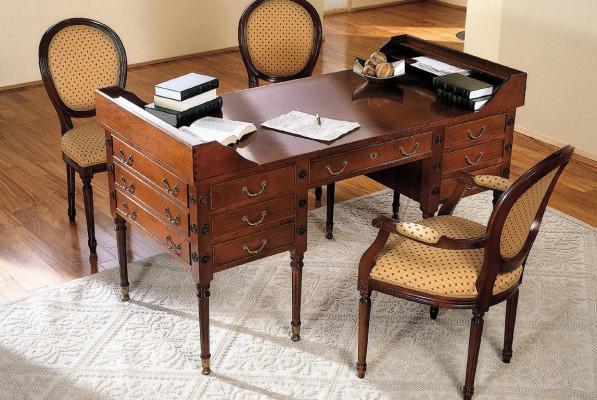 Escritorio Mesa italiana Escritorios Muebles de computadora Mesas Muebles Italia