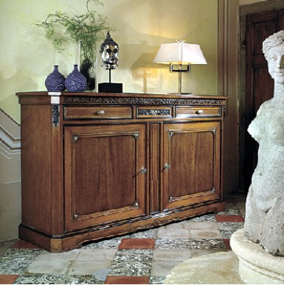 Muebles italianos de sala de estar, muebles de madera nuevos, mueble de televisión, aparador, armario de televisión.