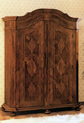 Armario de ropa Dormitorio armario Sala de estar Madera maciza Vaccari cav giovanni