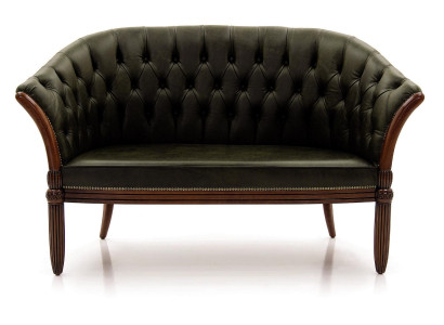 2 cojines de asiento, sofás de cuero grandes en textil nuevo de dos plazas, sofá de diseñador.