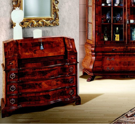 Cómoda Diseño Cómodas Armario Madera Aparador Consola Gabinetes Muebles Marrón Nuevo