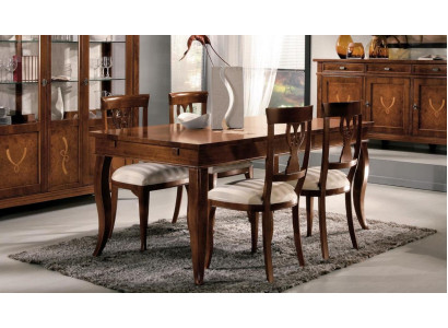 Mesa de comedor con imitación de madera sorprendentemente real: diseño moderno y lujo para su comedor.