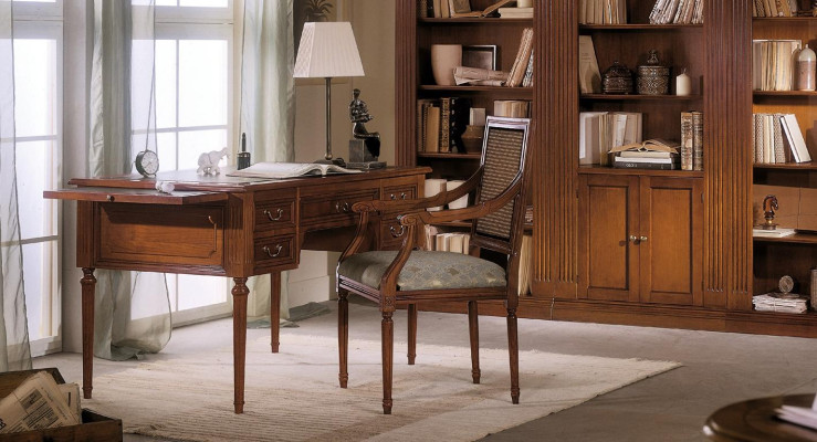 Diseño de escritorio Escritorio Mesa de ordenador Mesa para portátil con cajones Nuevo