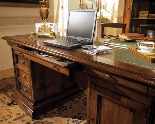 Diseño de escritorio Escritorio Mesa de ordenador Mesa para portátil con cajones Nuevo