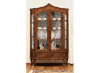 Aparador Estante Armario Armarios Vitrinas Muebles italianos Armario de cristal Nuevo