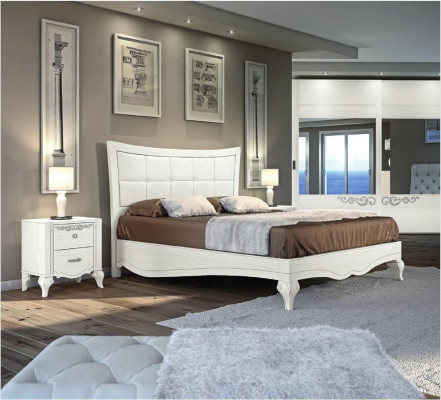 Cama cama doble camas acolchado madera diseñador doble marco de cama blanco marcos de cama