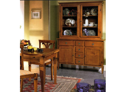 Aparador Vitrina Buffet Armario Muebles italianos Decoración Estantes Vitrinas