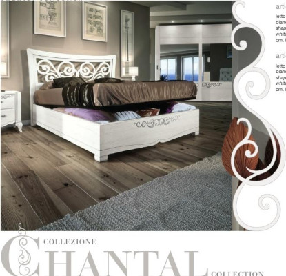 Estructuras de cama Cama doble Cama de lujo Camas de madera Marco de cama Blanco Diseño Moderno Nuevo