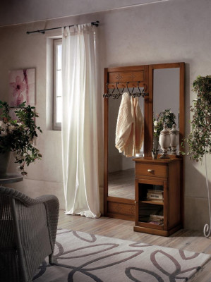Garderoba Perchero Armarios Armario de entrada Muebles Decoración Nuevo Estantería