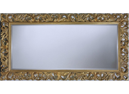 Espejo de pared de muebles de espejo clásico de diseñador italiano en madera - Modelo 1576