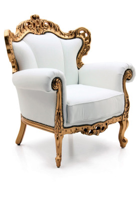 Diseño Lujo Clásico Moderno Respaldo Tela Sillón 1 Plaza Sofá Tapizado Sofás