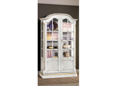 Aparador vitrina de madera maciza Aparador de salón Aparador Vaccari cav giovanni